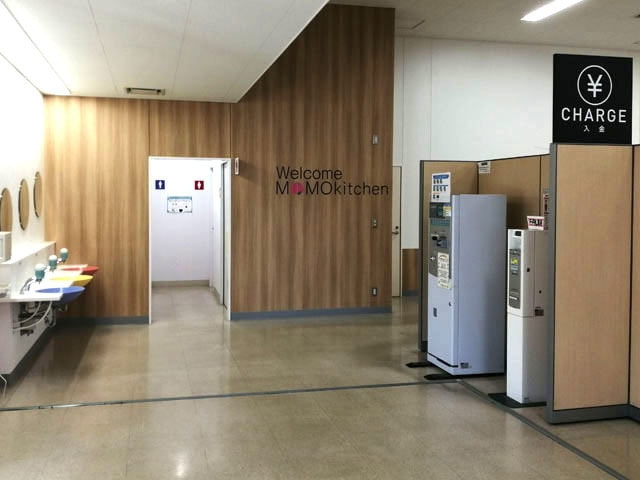 学生食堂トイレ前