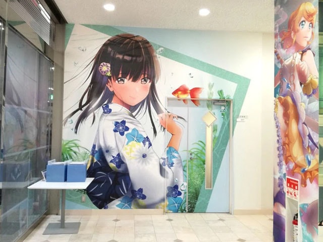 壁面プリント事例1