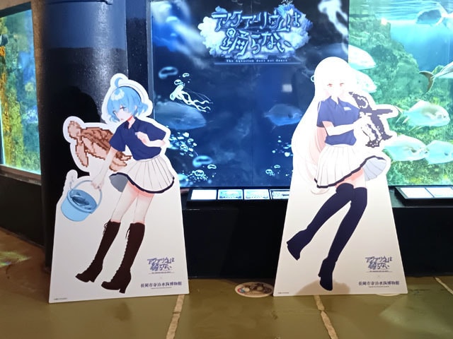 キャラクター等身大パネル事例1
