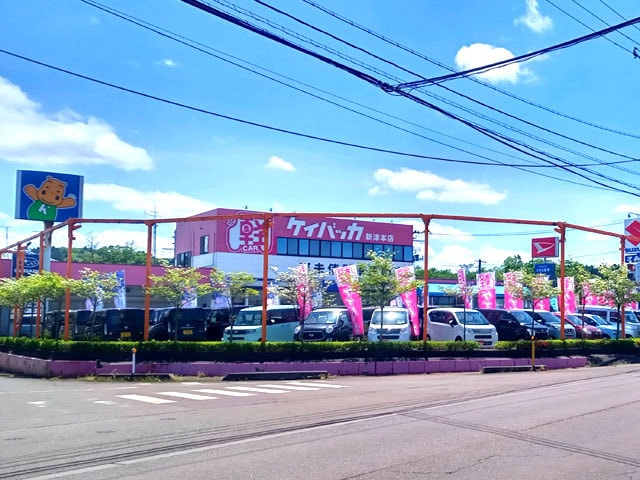 展示場用のぼり旗事例1