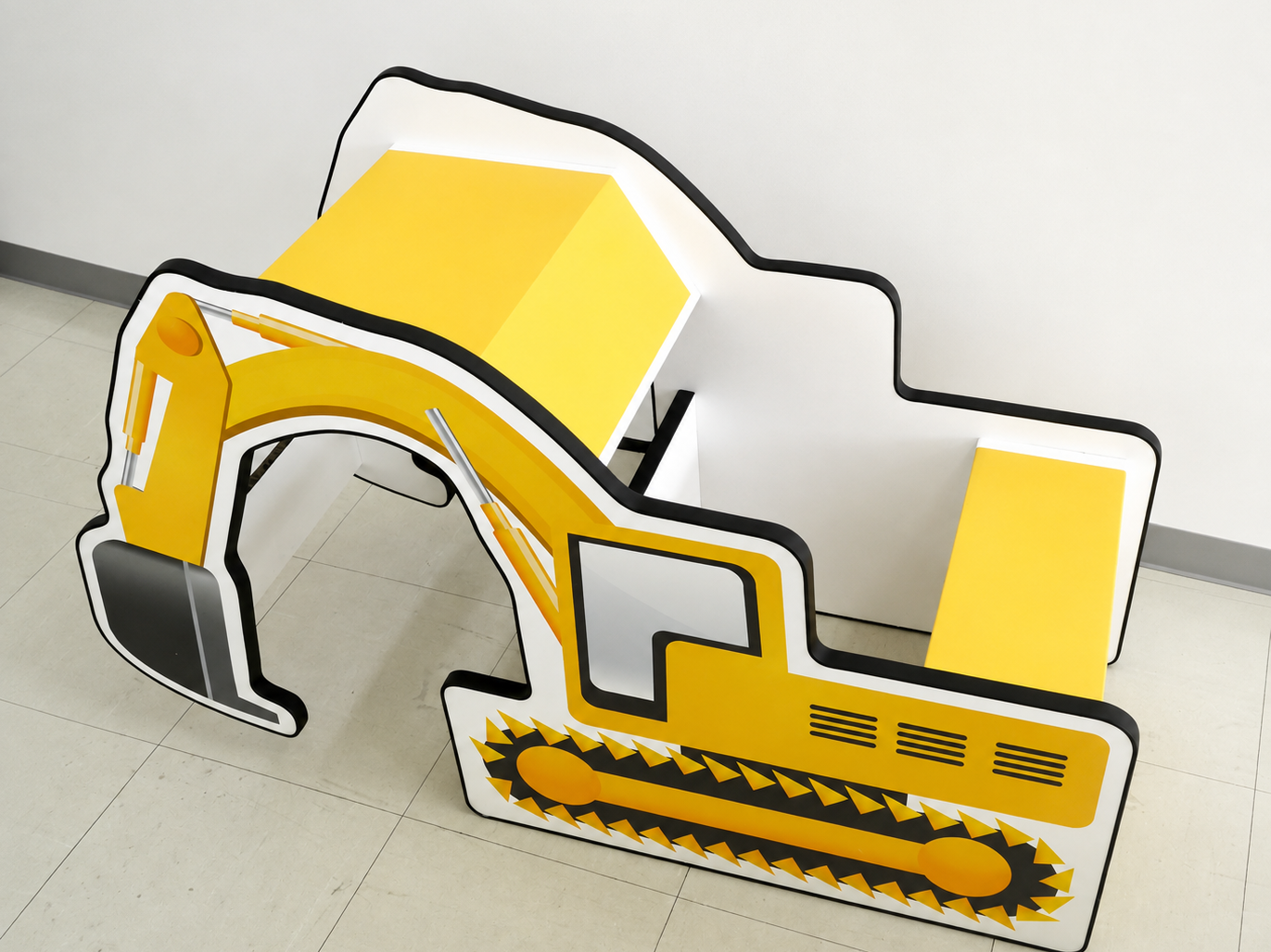 ダンボール製の作業車