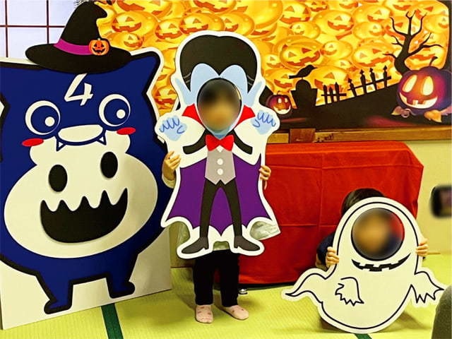 ハロウィンの装飾